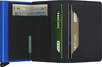 Slimwallet Matte Black & Blue