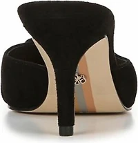 Janessa Black Kid Suede Leather