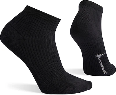 Texture Mini Boot Sock Black