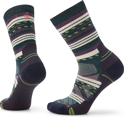 W Hike Light Cushion Margarita Crew Socks Twilight Blue