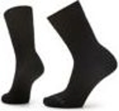 Women's Everyday Cable Crew Socks Black
