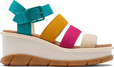 Joanie 3 Ankle Strap Teal Chloride