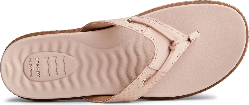 Waveside Plushwave Thong Blush