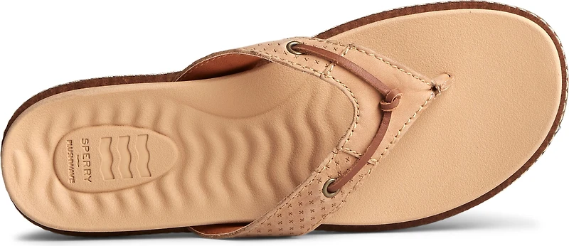 Waveside Plushwave Thong Brown