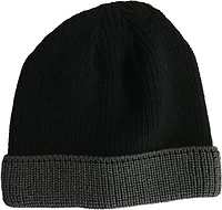 Acrylic Toque Black Grey
