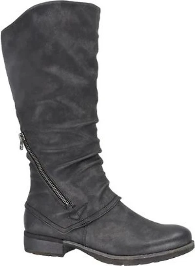 Ally Faux Fur Lined Black