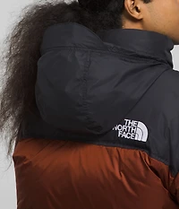 Men's 1996 Retro Nuptse Jacket Brandy Brown TNF Black