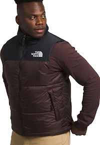 Men's 1996 Retro Nuptse Vest Coal Brown TNF Black