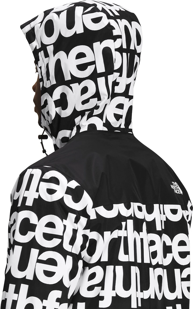 M Antora Jacket TNF Black Lowercase Print