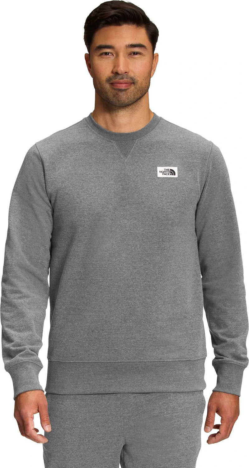 Men's Heritage Patch Crew TNF Medium Grey Heather