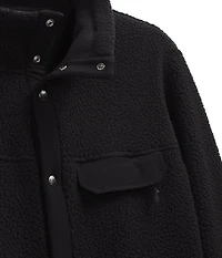 Men's Cragmont Snap Front Jacket TNF Black/Tnf Black
