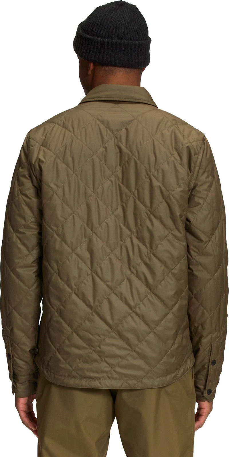 Men's Fort Point Insulated Flannel TNF Black Military Olive