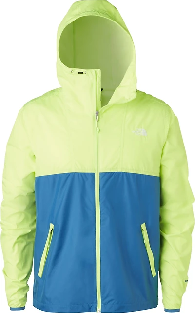 Men's Sleeve Graphic Cyclone Hoodie Green/Blue