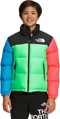 Teen 1996 Retro Nuptse Jacket Chlorophyll Green