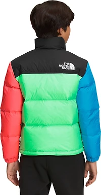 Teen 1996 Retro Nuptse Jacket Chlorophyll Green