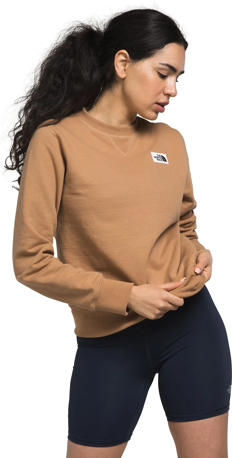 Women's Heritage Patch Crew Almond Butter
