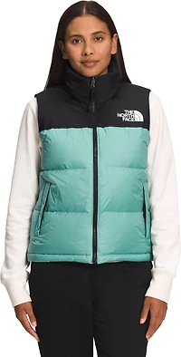 Womens 1996 Retro Nuptse Vest Wasabi