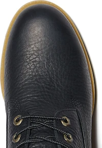 6inch Premium Waterproof Black Full Grain