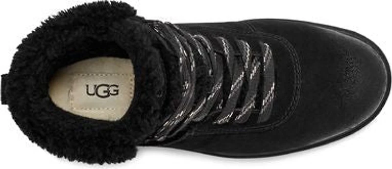 Harrison Fur Lace Black