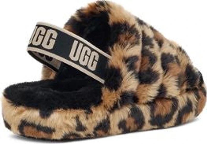 Kids Fluff Yeah Slide Spotty Natural
