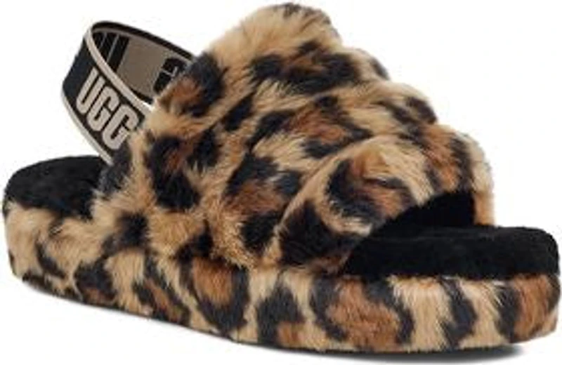 Kids Fluff Yeah Slide Spotty Natural