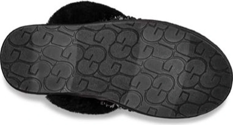 Scuffette II Chunky Sequin Black