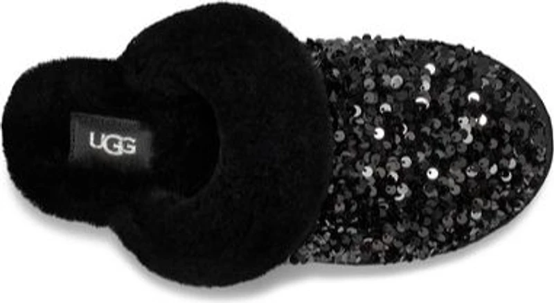 Scuffette II Chunky Sequin Black