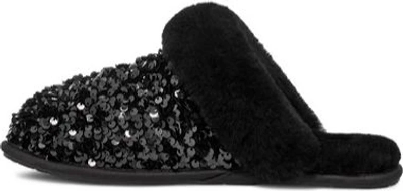 Scuffette II Chunky Sequin Black