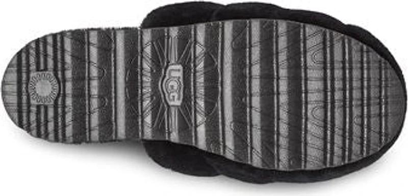 Super Fluff Slipper Black