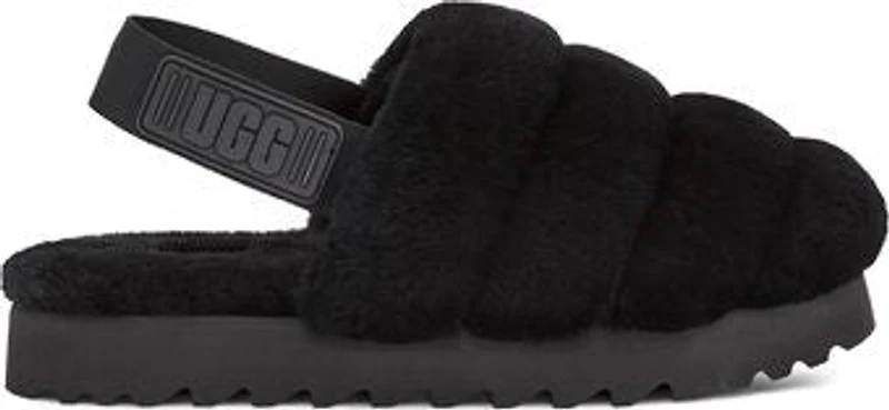 Super Fluff Slipper Black