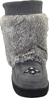 Mid Charcoal Suede Mukluk