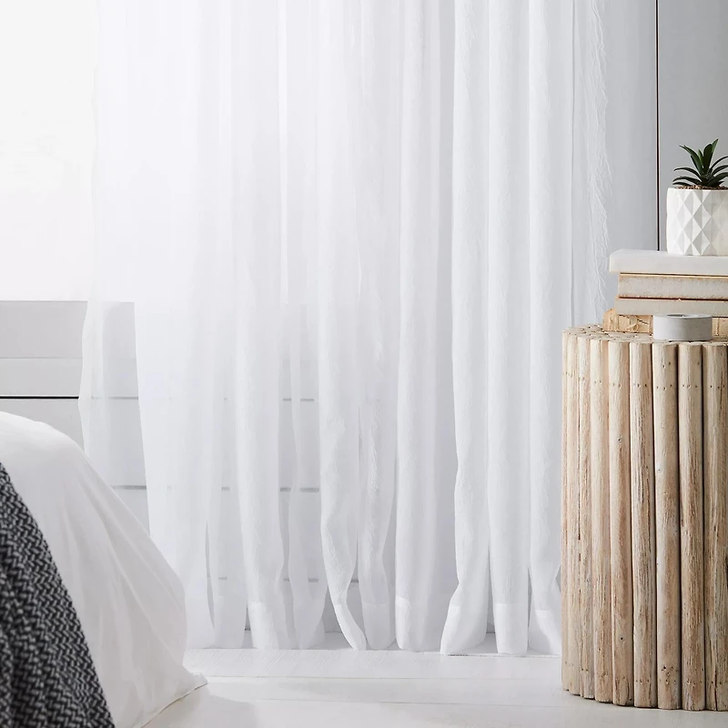 Rod Pocket Sheer Curtain