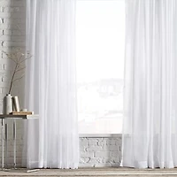Rod Pocket Sheer Curtain