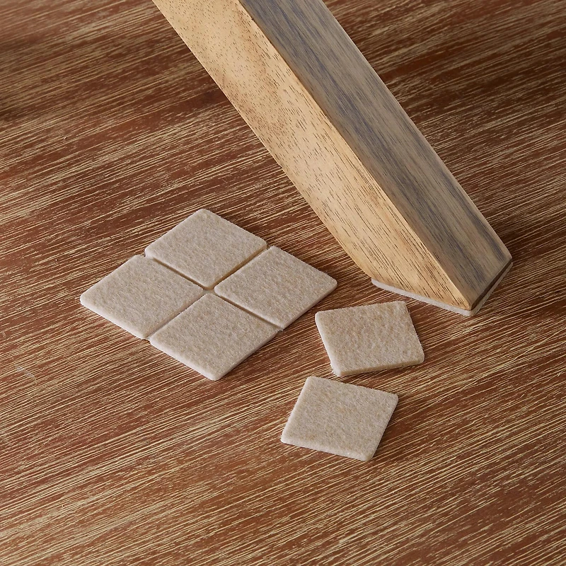 Set of 12 Square Felt Floor Protectors