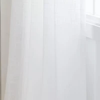 White Darja Sheer Curtain