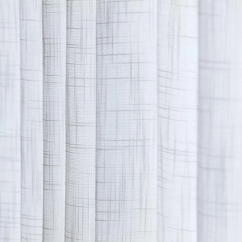 White Darja Sheer Curtain