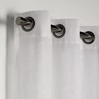 White Darja Sheer Curtain