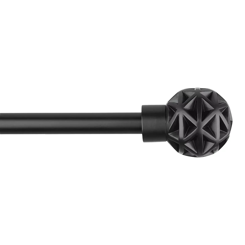 Geometric Curtain Rod Set