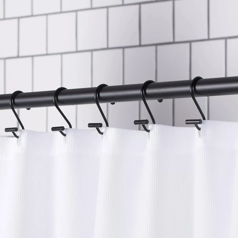 Set of 12 Shower Curtain Hooks