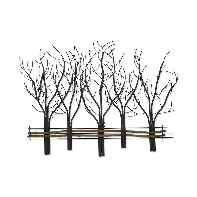 Metal Branches Wall Art