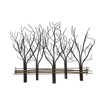 Metal Branches Wall Art