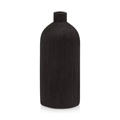 Textured Ceramic Bottle Vase