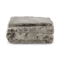 Wolf Faux Fur Throw