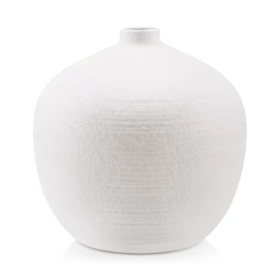 Round Ceramic Table Vase