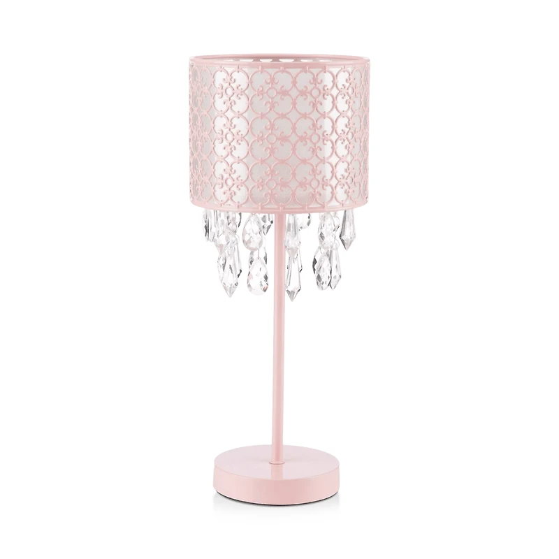 Baroque Table Lamp with Decorative Droplets