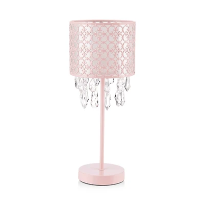 Baroque Table Lamp with Decorative Droplets