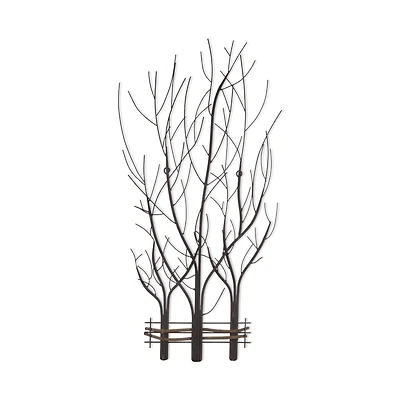 Metal Branches Wall Art
