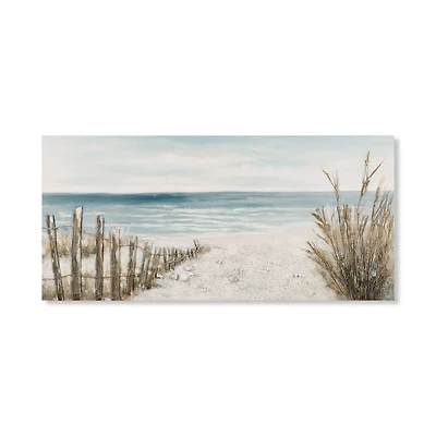 Oil Painted Path to the Beach