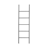 Black Metal Ladder Towel Holder
