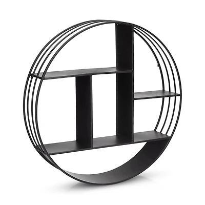 Round Metal Wall Shelf